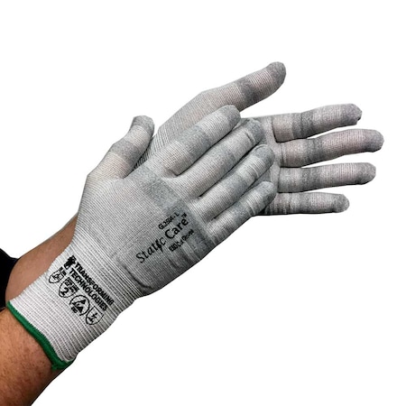 ESD Cut Resistant Gloves, Plain, Small